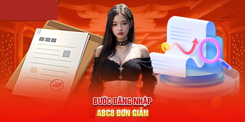 Các bước quy trình để đăng nhập ABC8